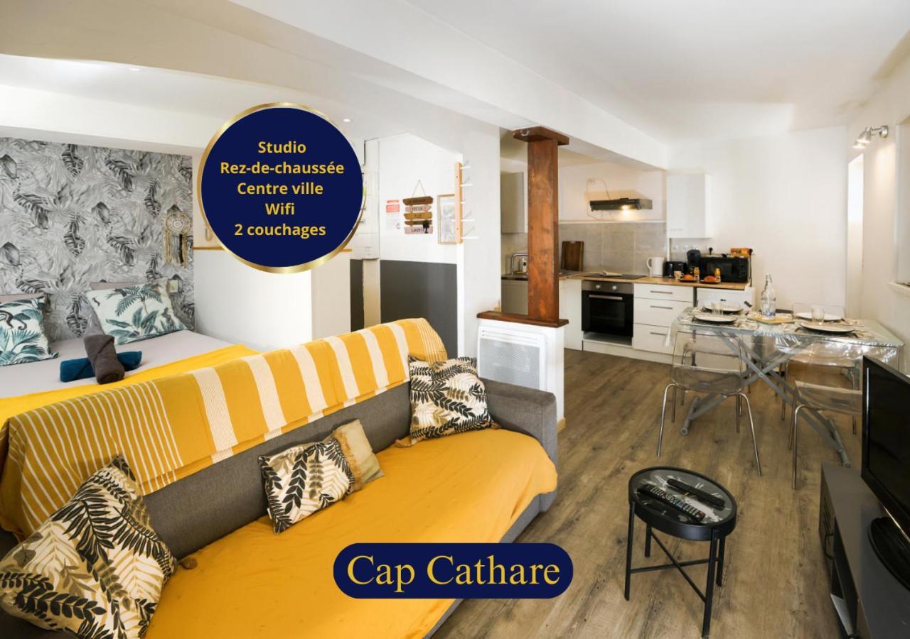 Le Cathare-Limoux-Wifi-Parking Free-Oc-Keys Apartment Exterior photo