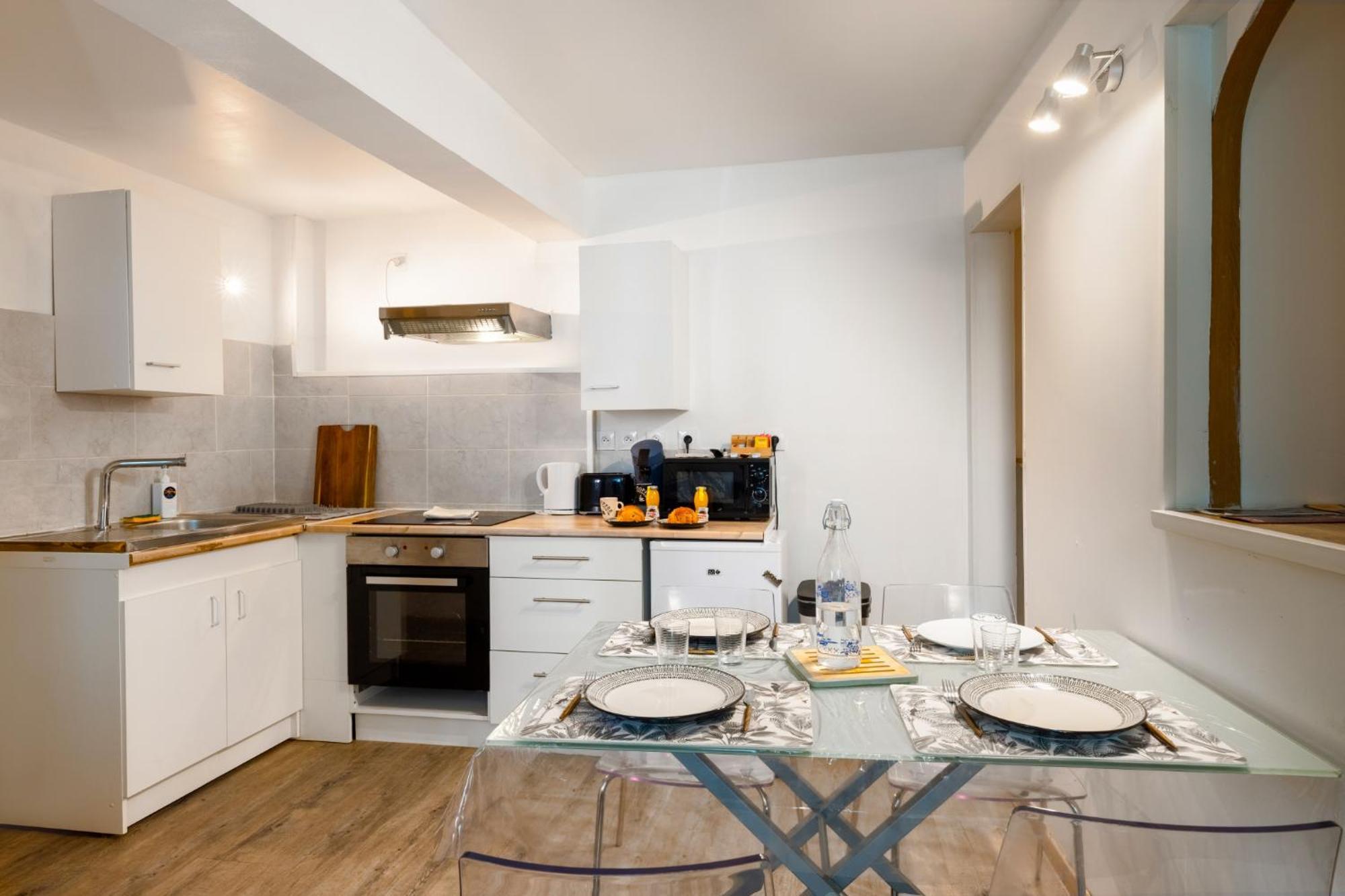 Le Cathare-Limoux-Wifi-Parking Free-Oc-Keys Apartment Exterior photo